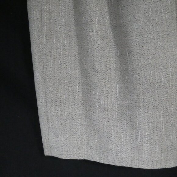 Lined Beige Pencil Skirt | Size 42 | Made In Italy - Picture 12 of 15